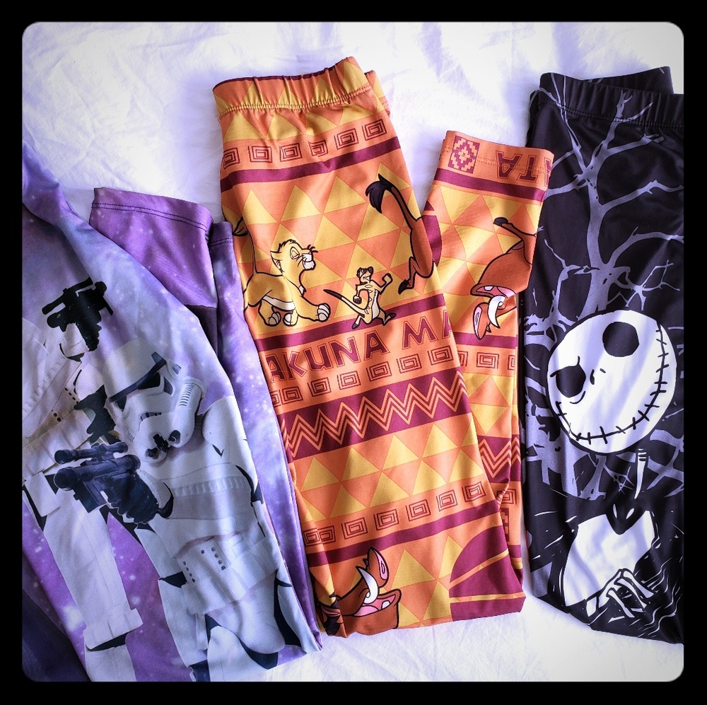Disney Leggings nightmare before Christmas